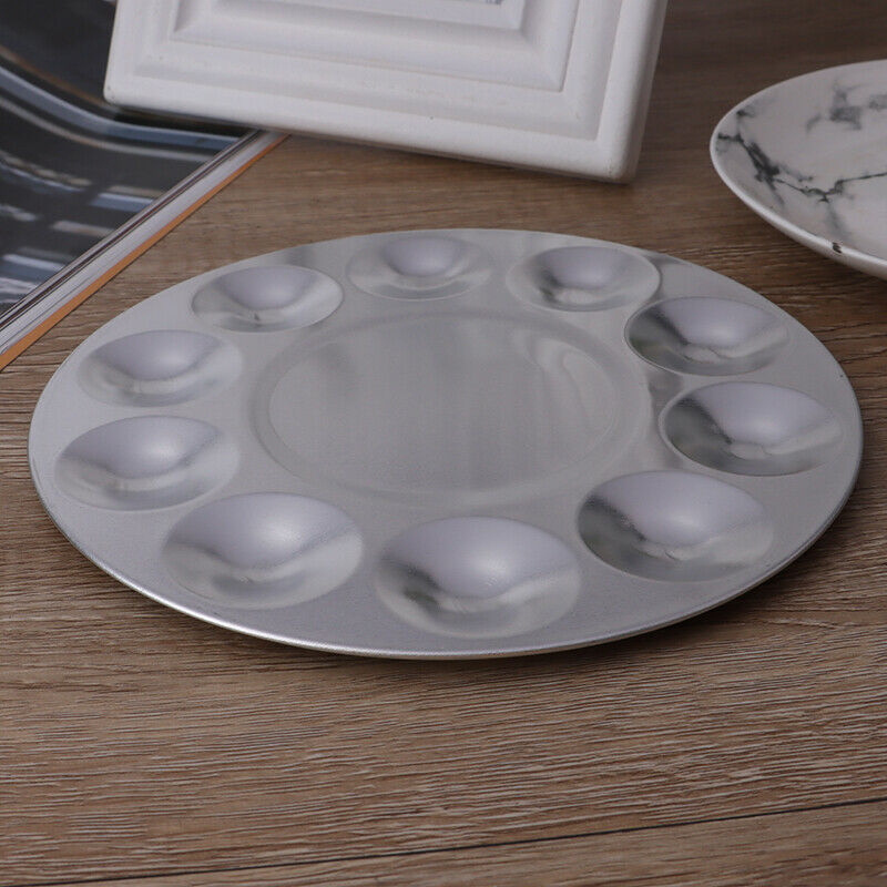 10 Holes Aluminum Round Color Palette Gouache Watercolor Art Sup N JfJ.DD