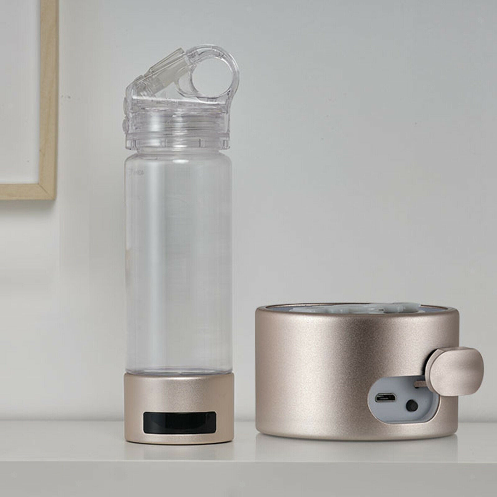 USB Charging Hydrogen Water Bottle Hydrogen Rich Water Maker Ionizer Cup