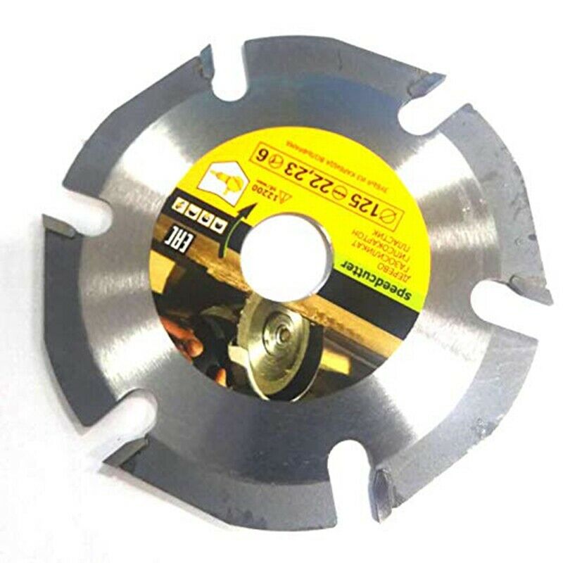 125mm 6T Circular Saw Blade Multitool Grinder Saw Disc Carbide Tipped Wood CutK6