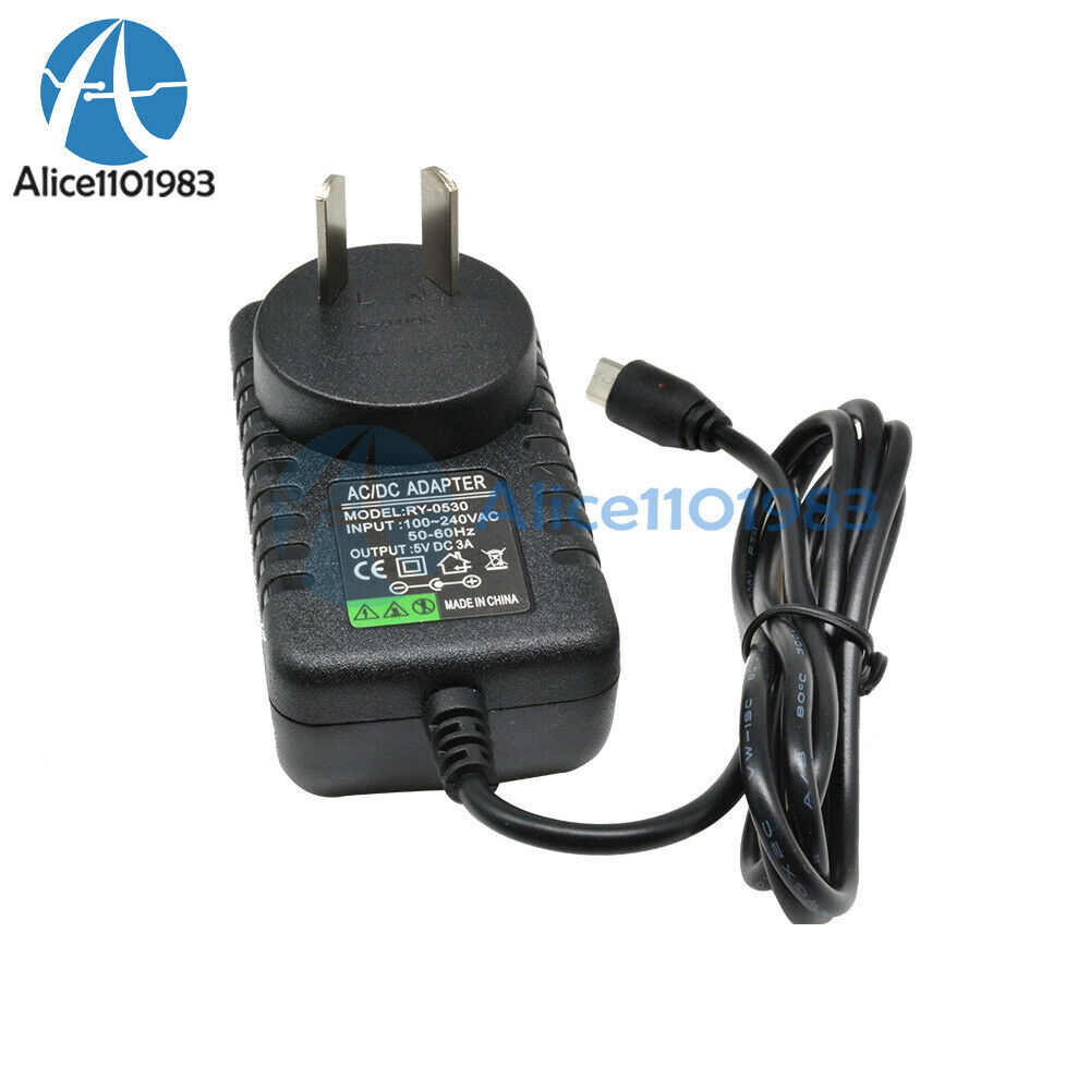 AC Converter Adapter DC 5V 3A Power Supply Charger AU plug 3000mA MICRO USB 15W