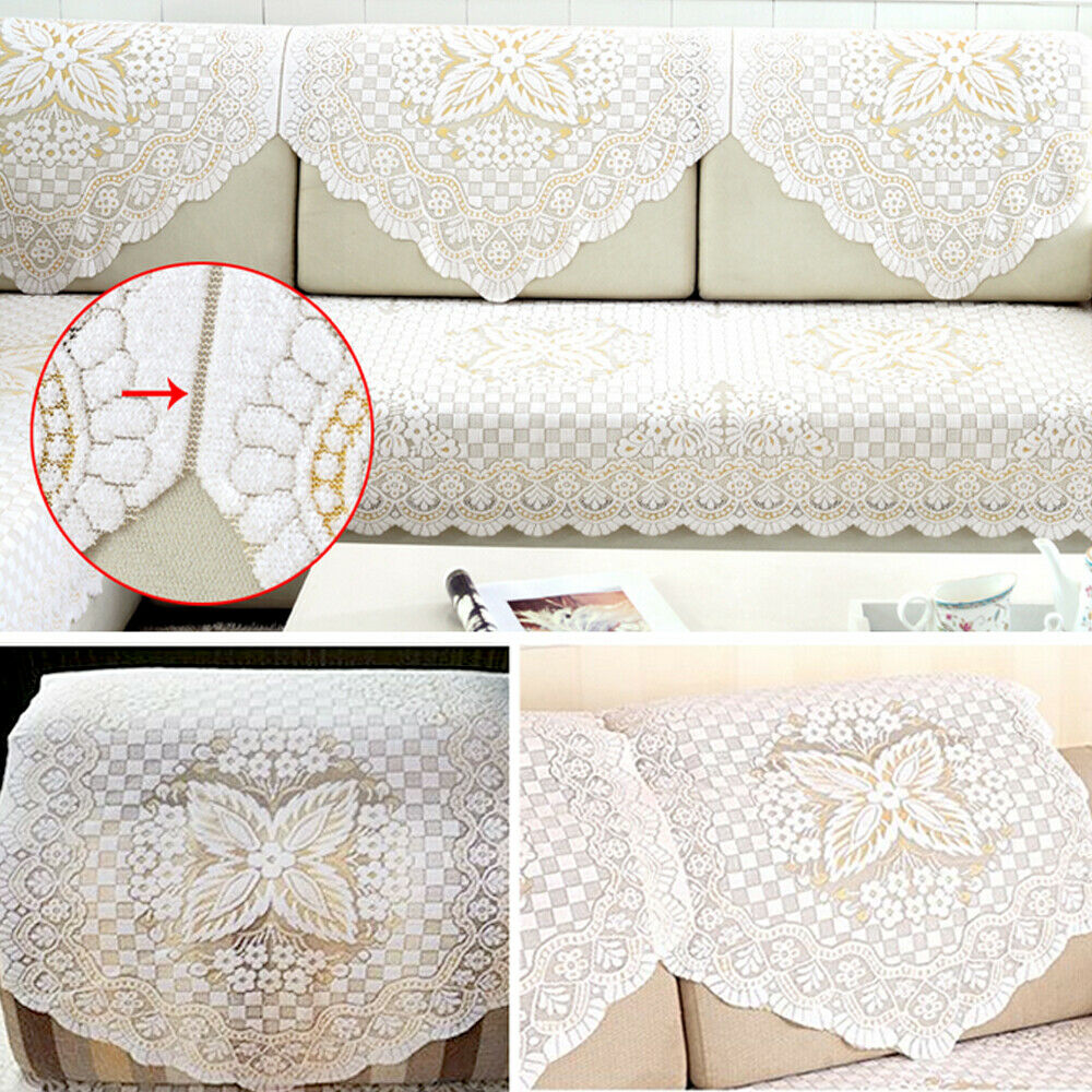 4Pcs Sofa Throw Cover Armchair Slipcovers Furniture Protector Butterfly Flower