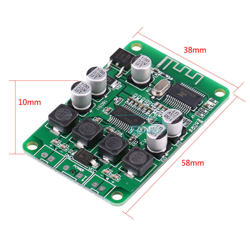 TPA3110 2X15W Bluetooth Digital Power Amplifier Board for Bluetooth Speaker