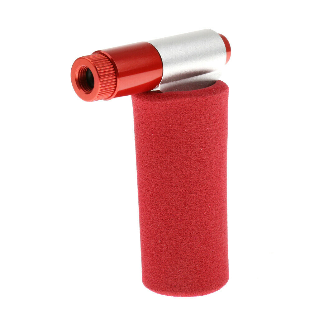 Bike 16g Thread Gas Cylinders CO2 Tyre Inflator Pump Adapter Presta Schrader