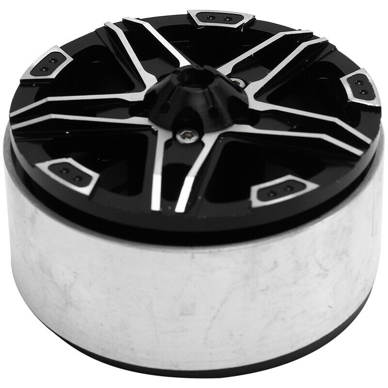 4PCS RC Cler 1:10 Alloy Wheel Rim 1.9 Inch Beadlock Wheel Rim for 1/10 TraxxasB4