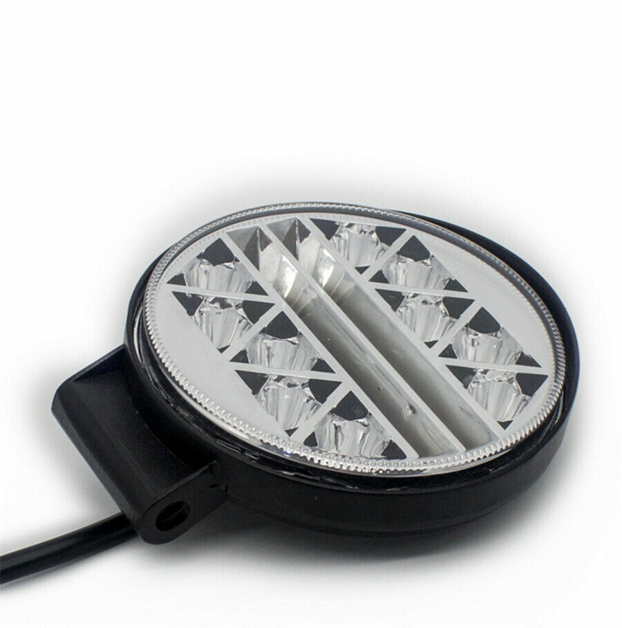 2PCS 4.5'' Round LED 170W Spot + Flood  Beam  Off Road Driving Light Boat Truck
