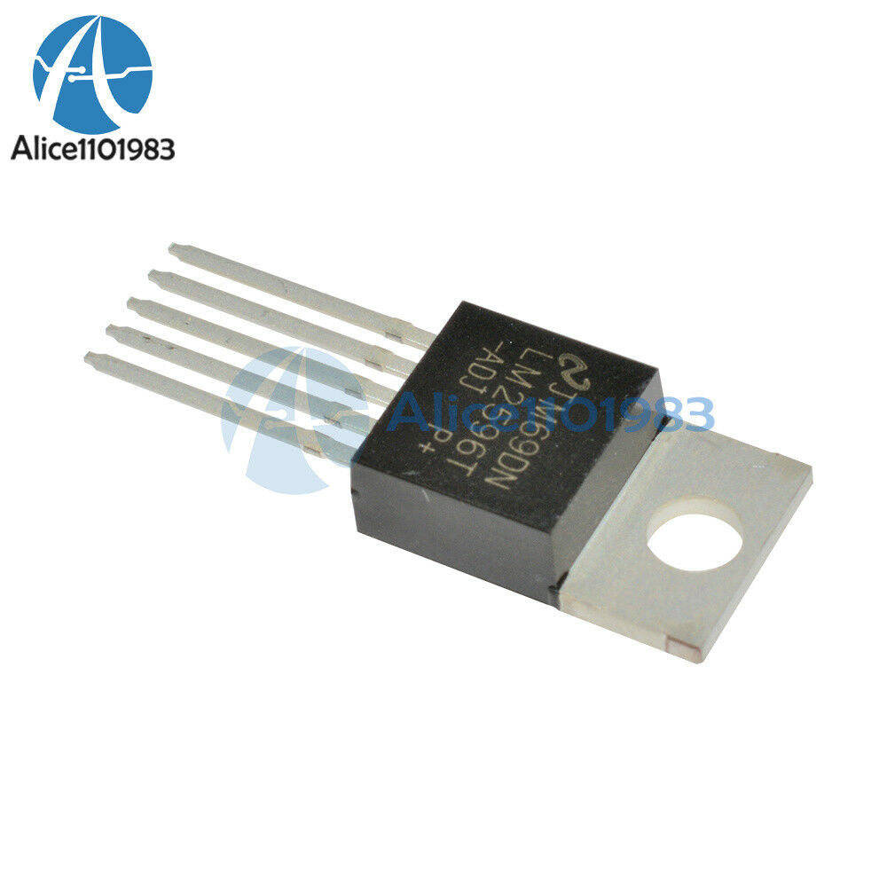 5PCS IC LM2596T-ADJ LM2596 NSC TO-220 Voltage Regulator 3A Adjustable