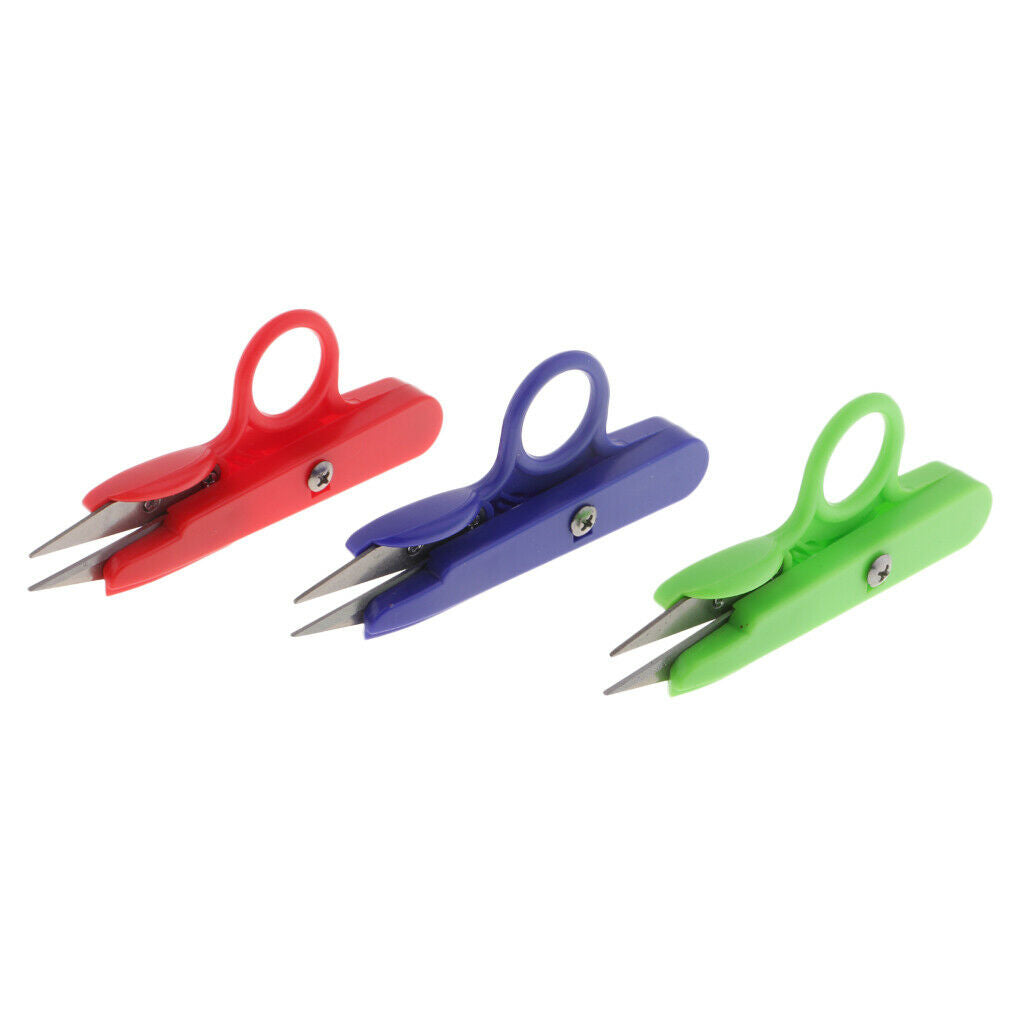 3Pcs Sewing Snips W/ Ring Thread Clipper Cutter for Tailors Dressmaking Tool