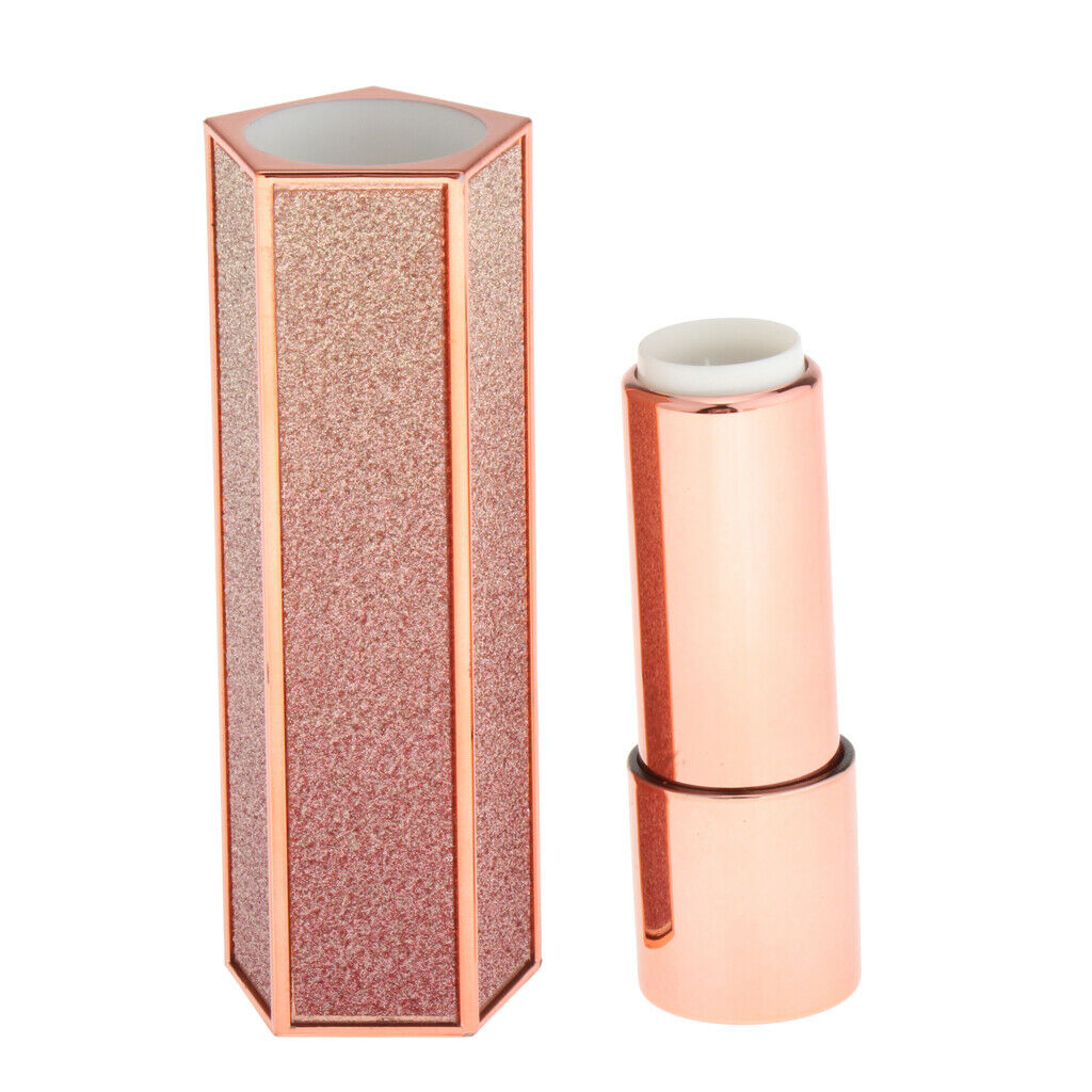 Empty Lipstick Tube Lip Balm Container DIY Shiny Glittering Bottle 12.1mm