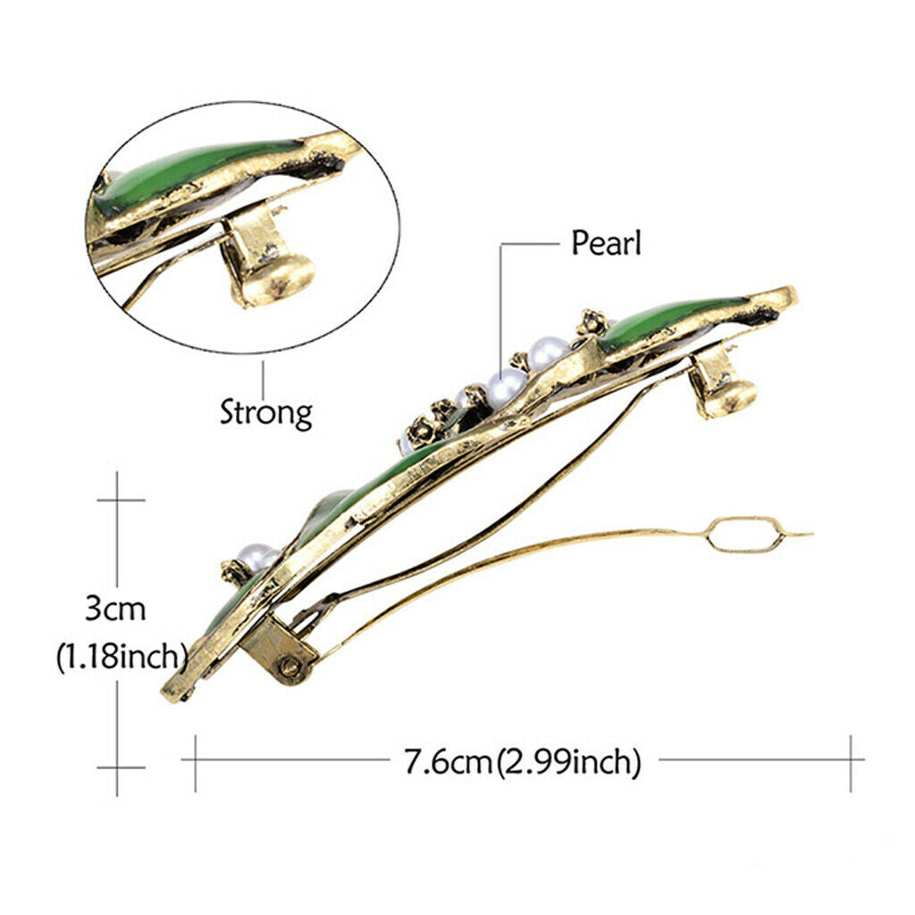 Fashionable Barrette Headwear Hair Clip Hairpin Clamp Sprung Hair Clip
