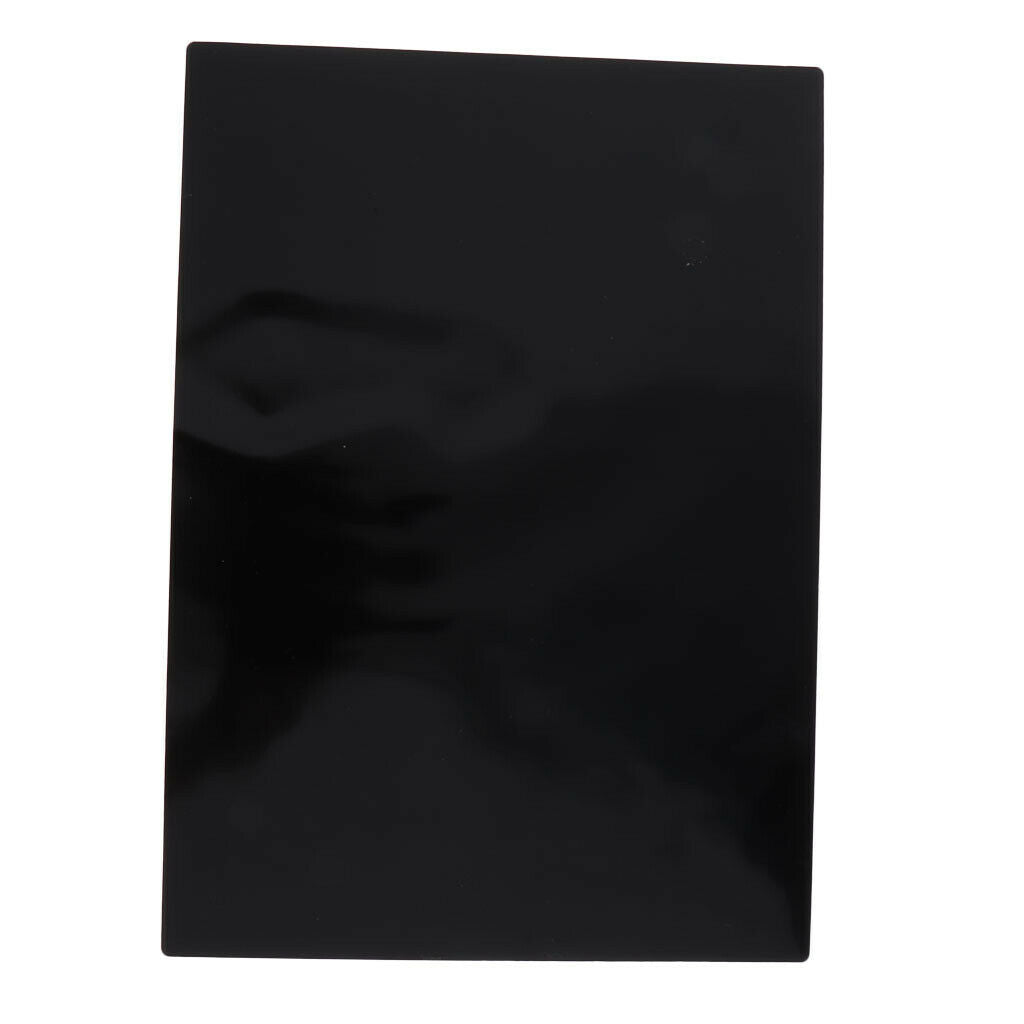2pcs Pro Heat-resistant Heat Proof Mat for Hair Straightener Tool Black