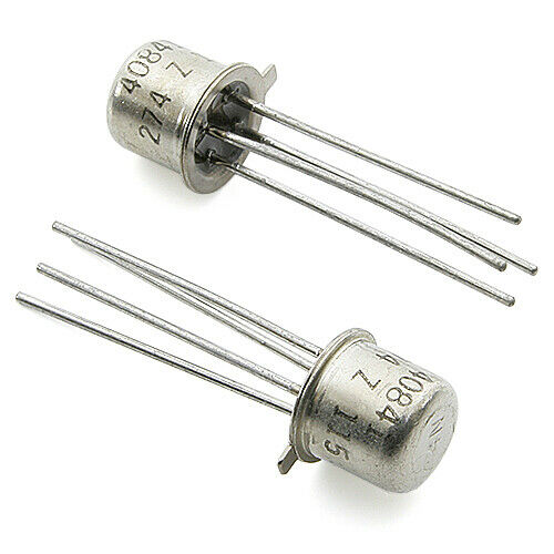 [2pcs] 40841 N-FET 15V 50MA TO18-4