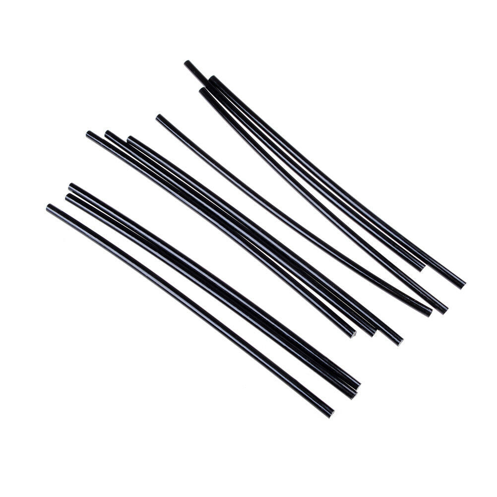 10x Black Hot Melt Glue Sticks 210 x 7mm Adhesive Craft Heating Glue Gun TooY FT