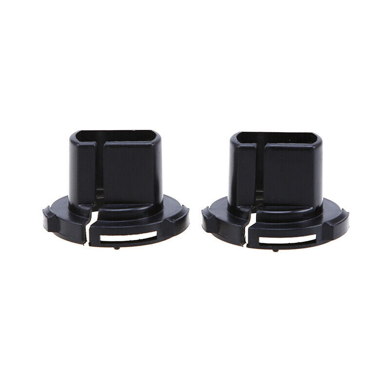 Black H7 HID Headlight Bulb Adapters Base Holders For Ford Maverick Universal