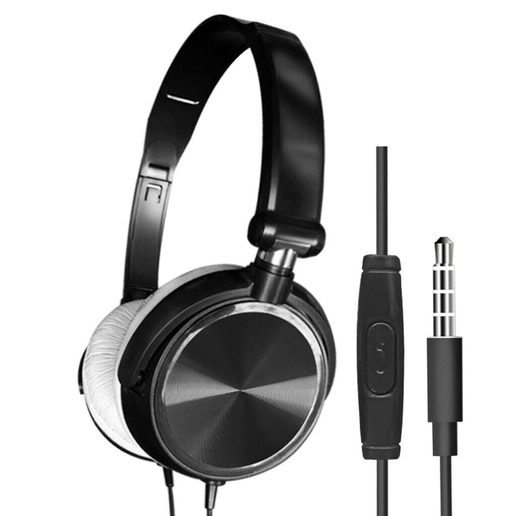 S1 Headset Heavy Bass Game Karaoke Voice Headset Phone Headphone black