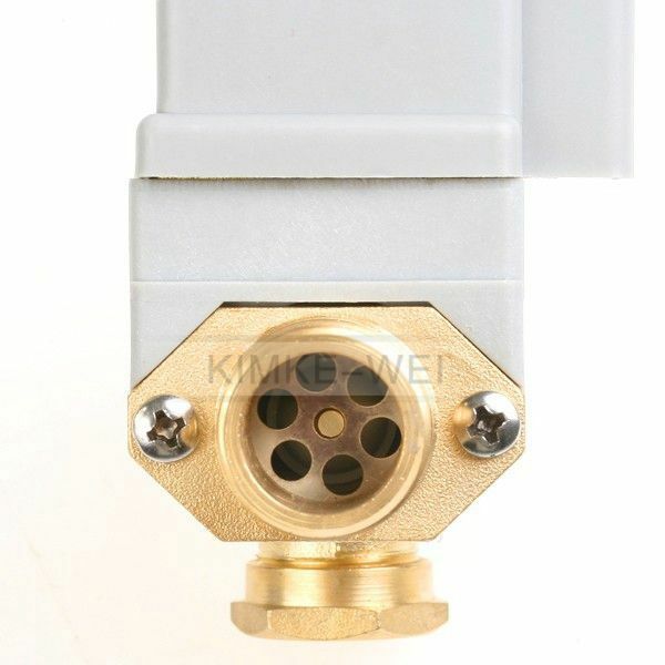 Electric Solenoid Valve for Water Air N/C 12V DC 1/2"