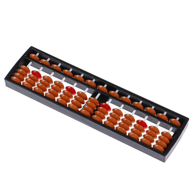 13 Grades Abacus Beads Column Kid School Learning Tools Educational Math Toys TL