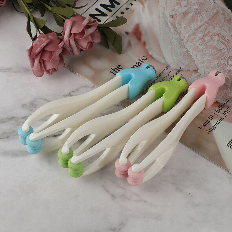 2 In 1 Massage Dual Rollers Rolling Finger Hand Joints Massager Anti CelluliJ.DD