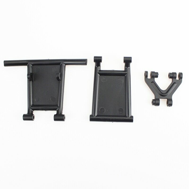 for Wltoys 124018 1/12 RC Car Upgrade Parts RC Car Front & Rear Bumper Anti-CoD4