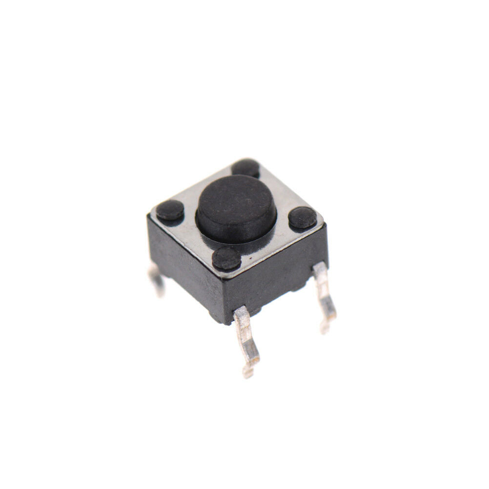 100Pcs 6x6x4.5mm Panel PCB Momentary Tactile Tact Push Button Switch  Re