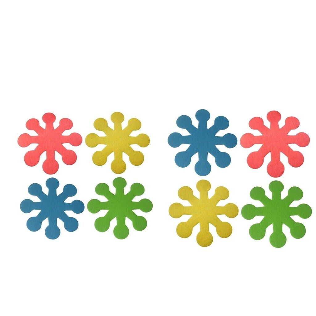 8-Pack of Heat Insulation Pad Bowl Mat Coaster Household Tea Cup Mat Flower Pan
