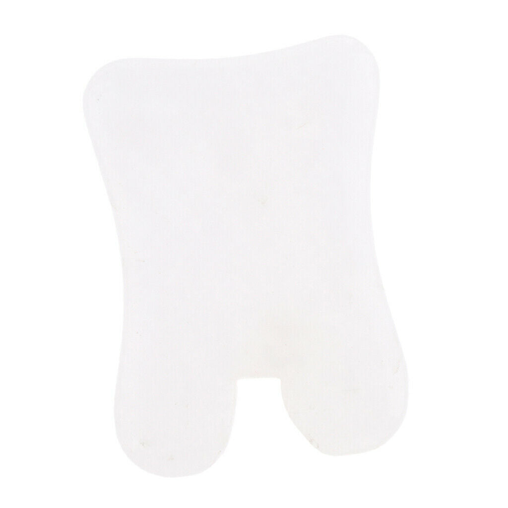 White Natural Jade Guasha Board Chinese Traditional Scraping Massage Tool #3