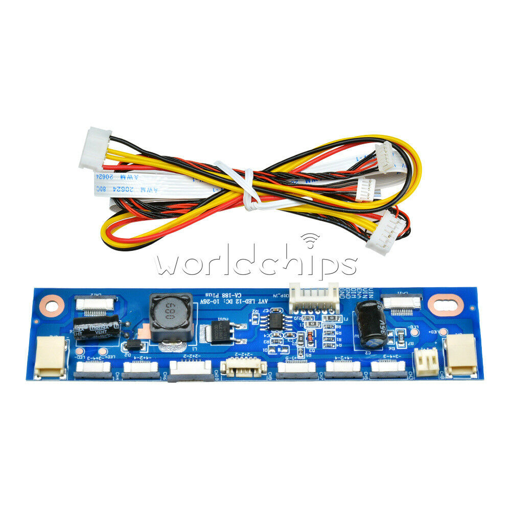 12 Connecters Backlight Inverter LED Tester Constant Current Board Driver Board