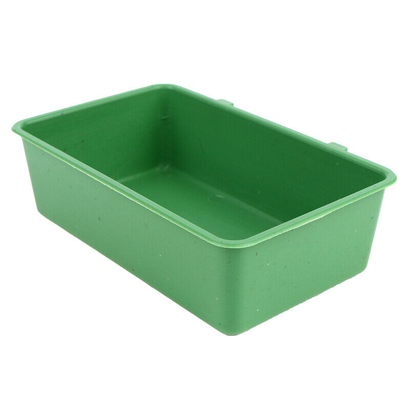 Small Plastic Bird Bath Tub Parrot Shower Bathtub Bird Food Bowl for Feed.l8