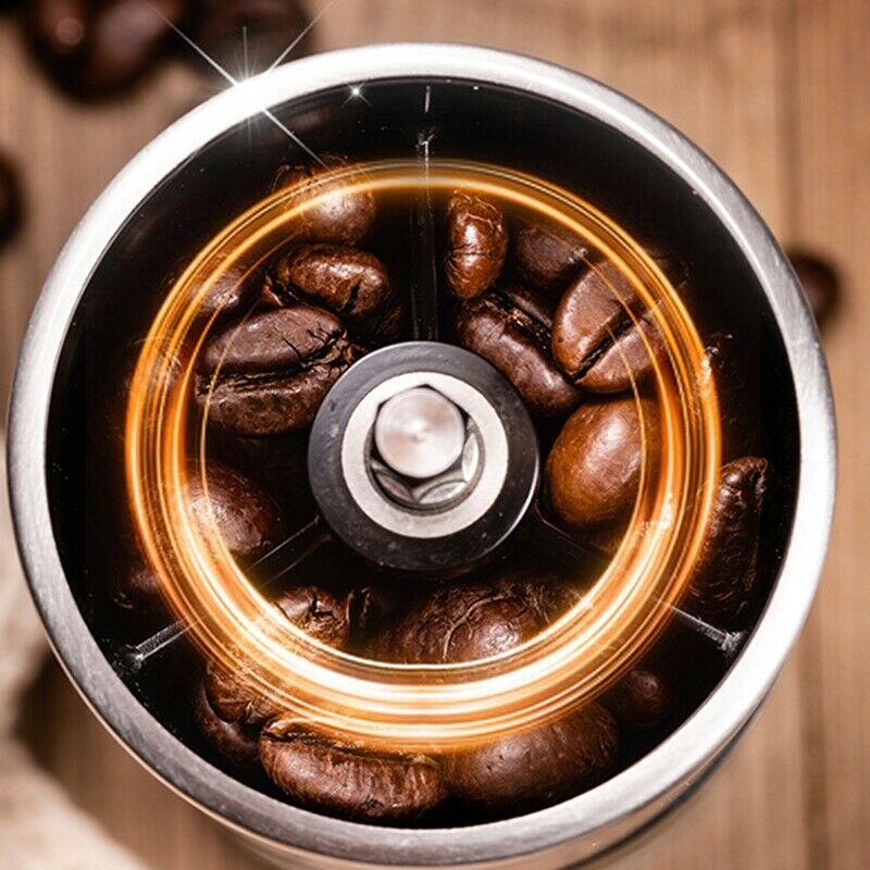 Zigo Coffee Mill Stainless Steel Hand Crank Grinding Conical Coffee Grinder T8R7