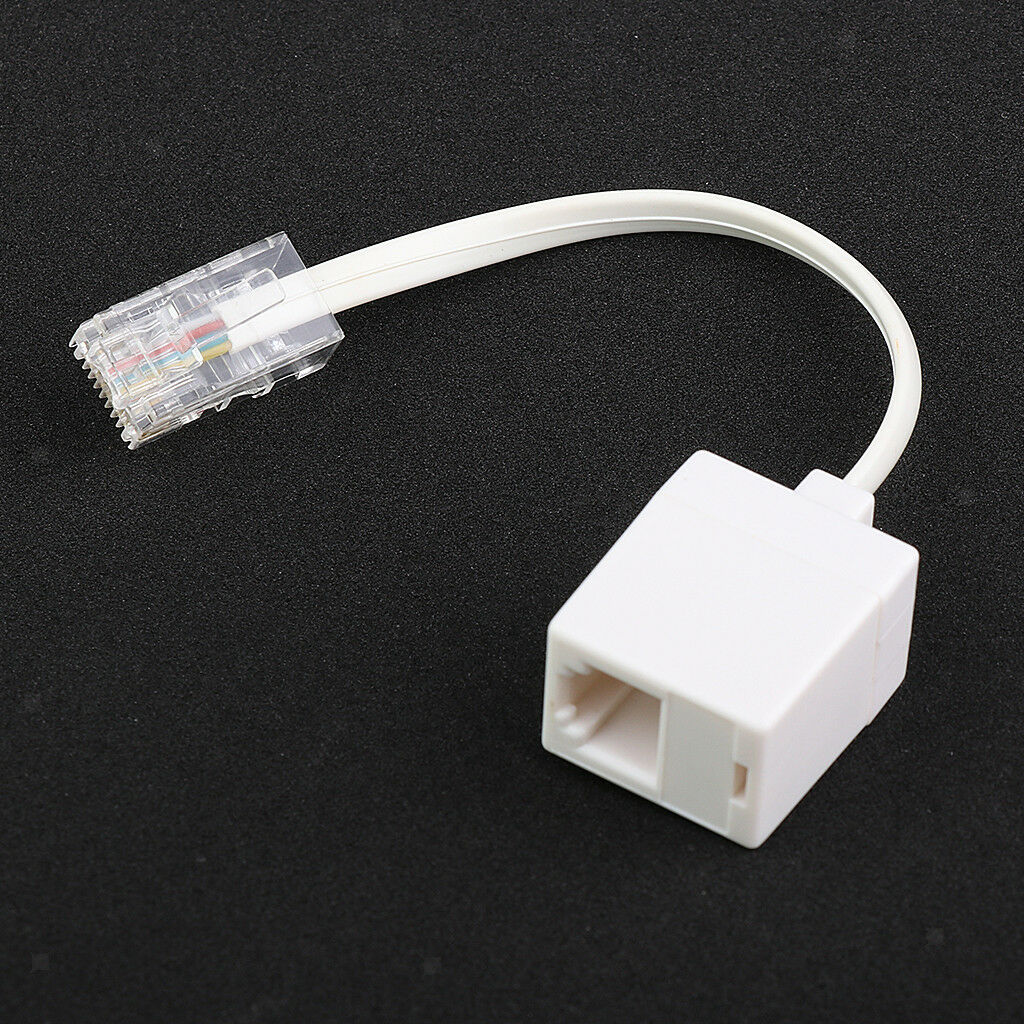To RJ11 Telephone Line Cord Landline Extension Cable for Home Office
