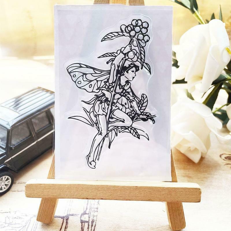 Fruit Fairy Silicone Clear Seal Stamp DIY Scrapbooking Embossing Photo Album