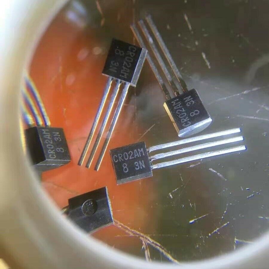 10PCS THYRISTOR MITSUBISHI/RENESAS TO-92 CR02AM-8 CR02AM-8-A CR02AM-8-ETZ CR02AM