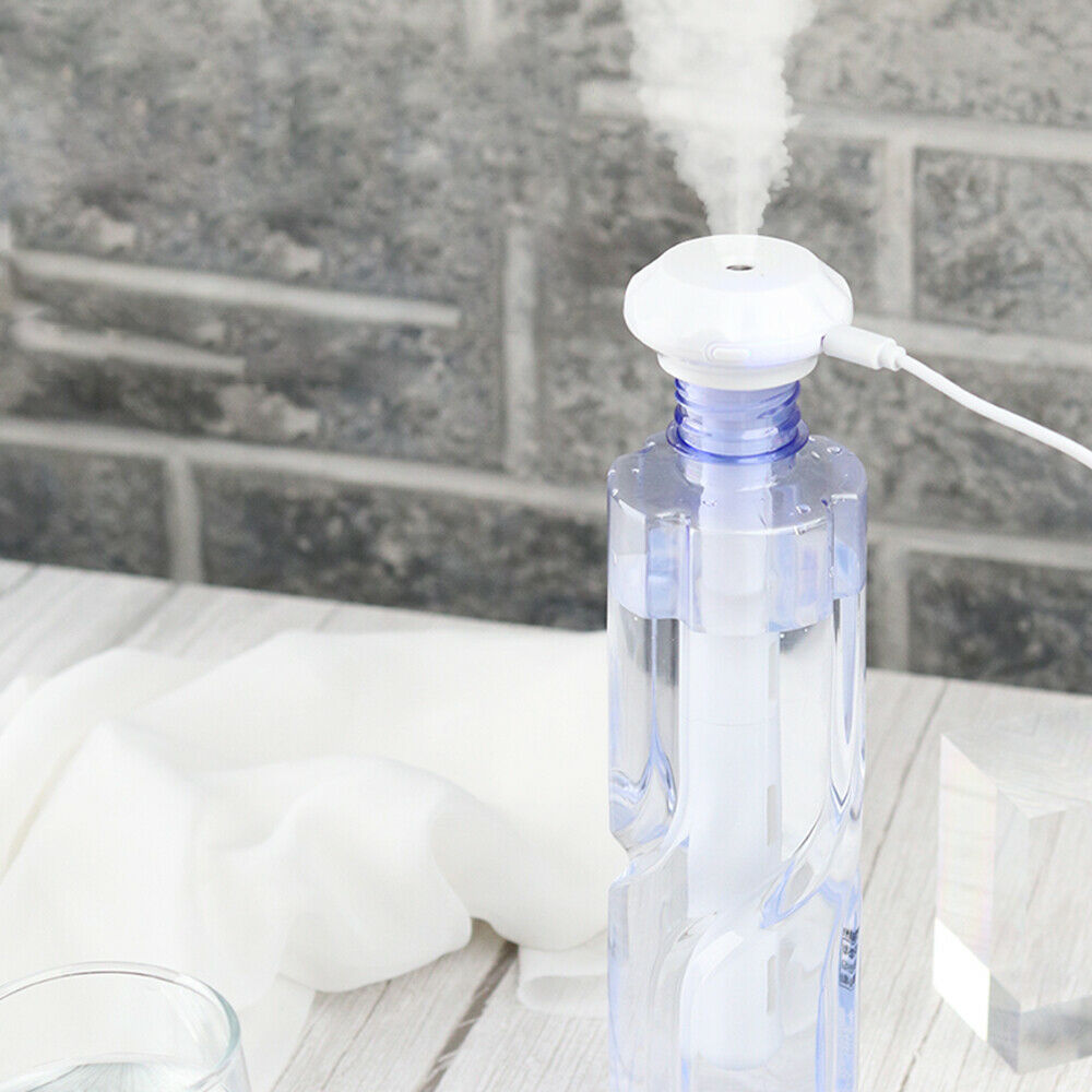 Car Mini Portable Air Humidifier Desktop USB Bottle Purifier Mist Oil Aroma Home