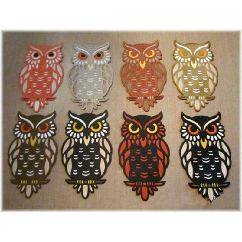 One Owl Metal Cutting Dies Stencil DIY Scrapbooking Album Stamp Paper Card