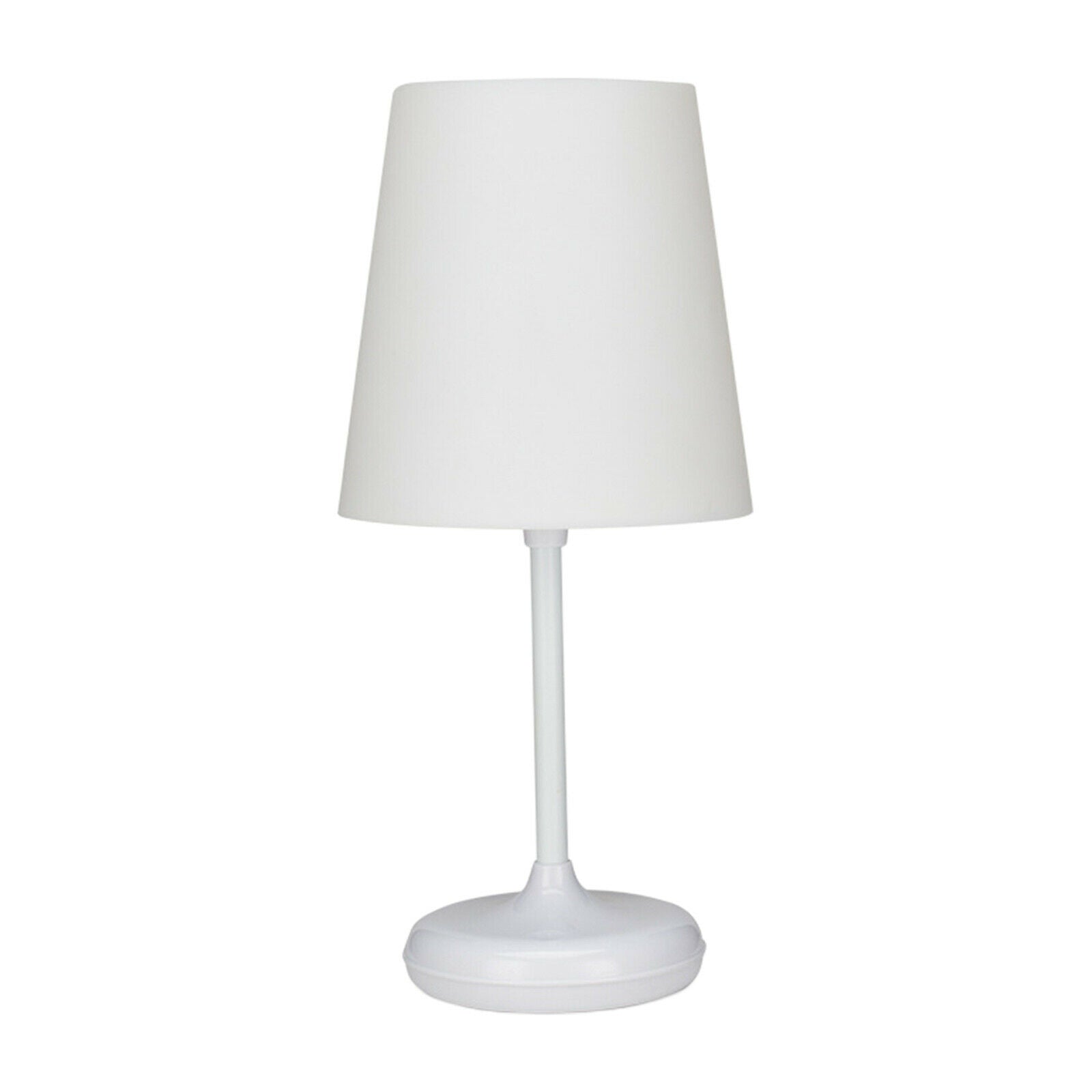Touch Sensor Table Lamp Nightstand USB Powered Hotel Lights Photo Props