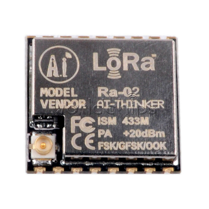 Ra-02 Lora 433M Wireless Transceiver Module SX1278 IPEX Socket Smart Home Alarm