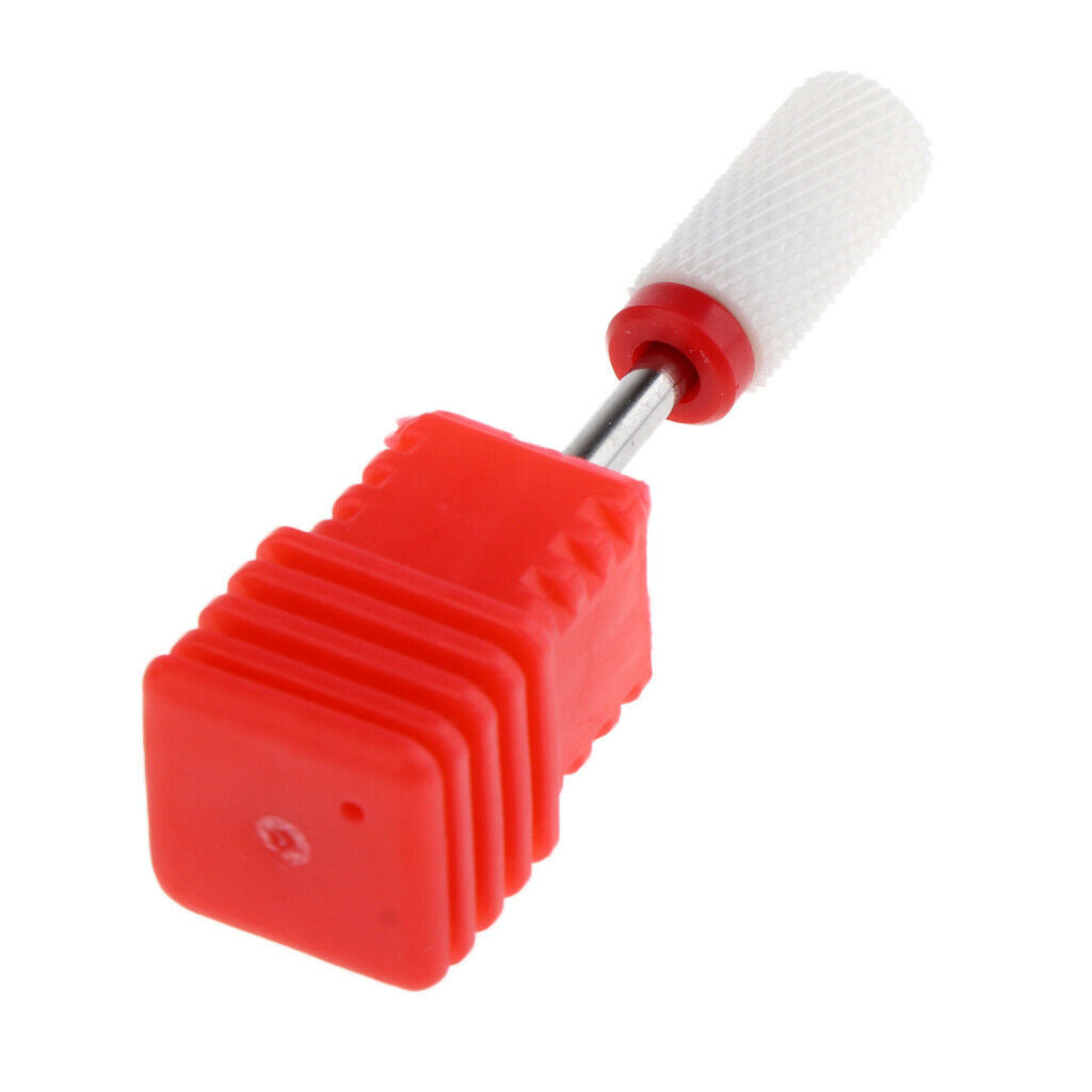 Ceramic Polishing Head Nail Drill Bit for Electric Nail Machine Manicure F