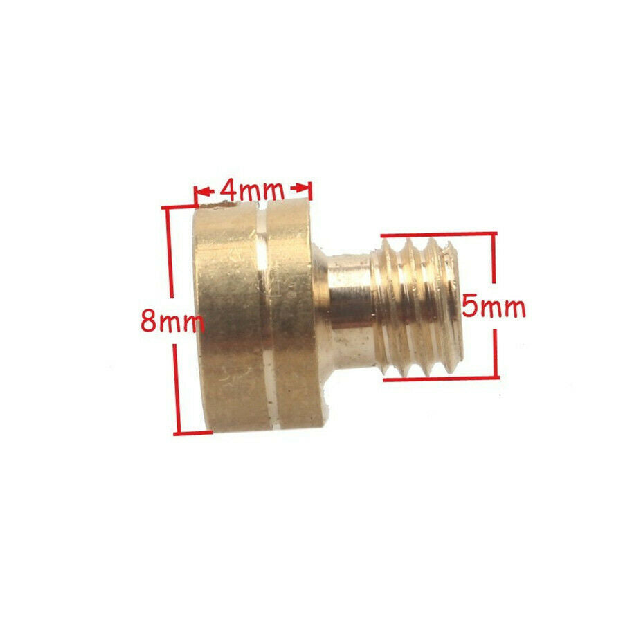 5mm Carb Large Round Main Jets 10pcs(#88 90 95 98 100 105 110 115 120 125)