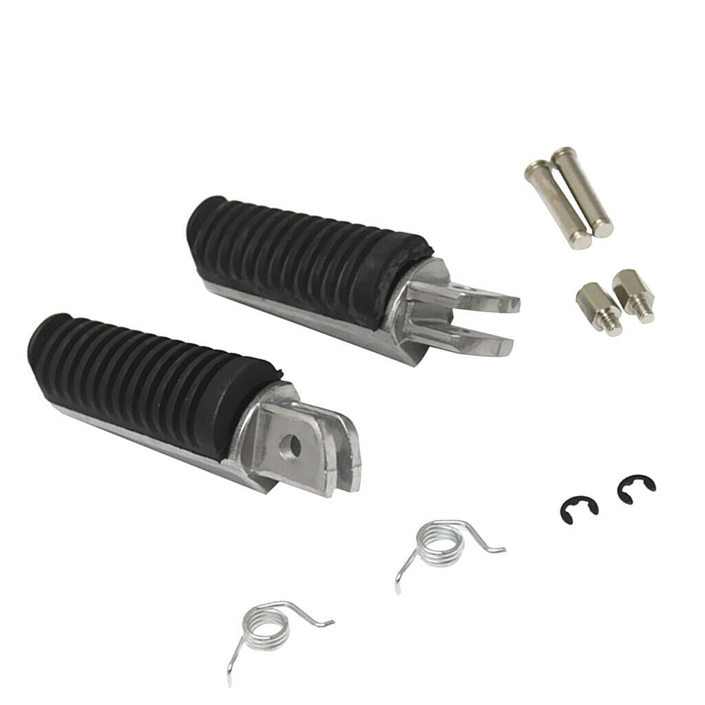 2 Pieces Footrest Foot Pegs for Yamaha YZF 600 R6S 2006 MT03 2006-2009