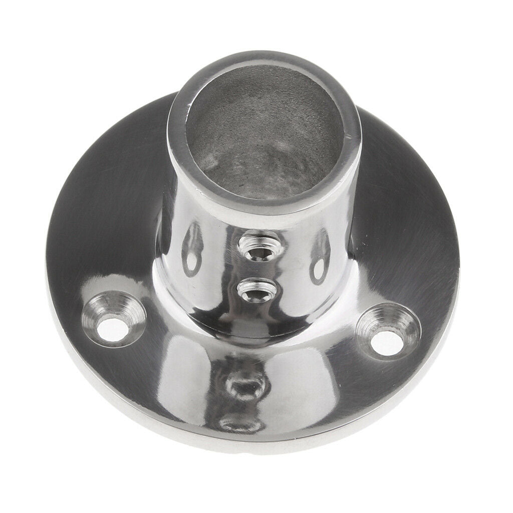 2packs Boat Rail/Stanchion Base For Tube 90Degree 316 Stainless Steel - 22mm