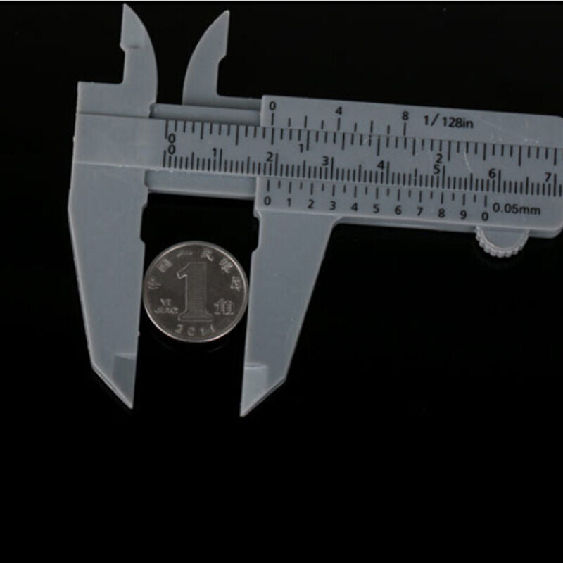 0-150MM Plastic Vernier Caliper Micrometer Guage Daily Tool Grea.l8