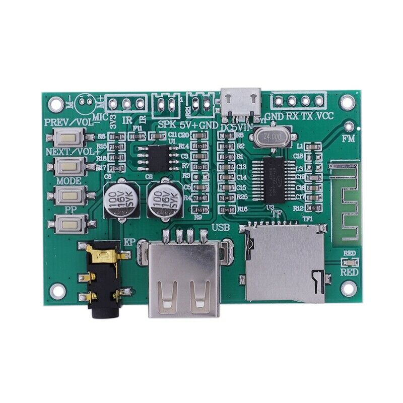 Bt201 Dual Mode 5.0 Bluetooth Lossless Audio Power Amplifier Board Module Tf CH1