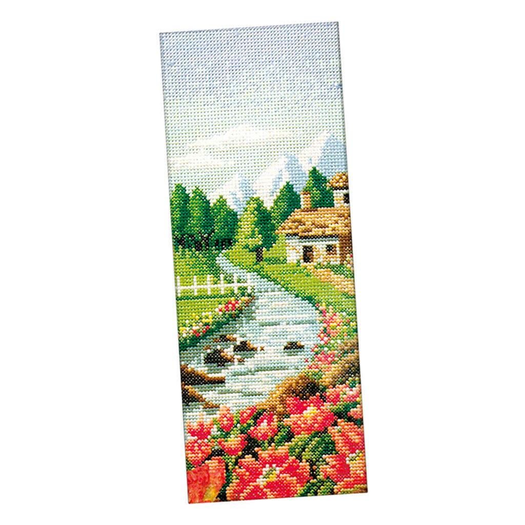 Spring Landscape Pattern Cross Stitch Kits Set