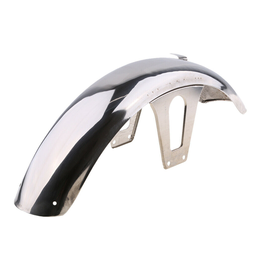 Front  Stainless Steel Motorcycle Mudguard Front For