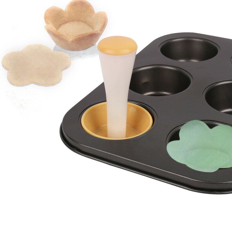 2Pcs/Set Tart Shells Mold Baking Cake Biscuits Pastry Mould Kitchen Baked.l8