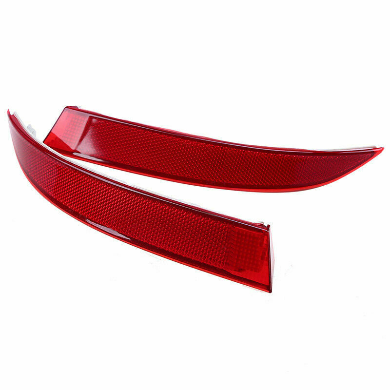 Pair Car Rear Bumper Lower Tail Light Lamp Reflector For BMW X5 E70 2011-2013