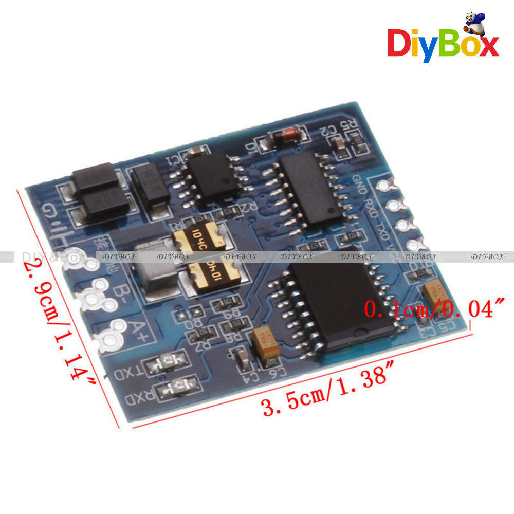 Isolation 3V-5.5V Industrial RS485 To TTL TTL To RS485 Module Serial UART