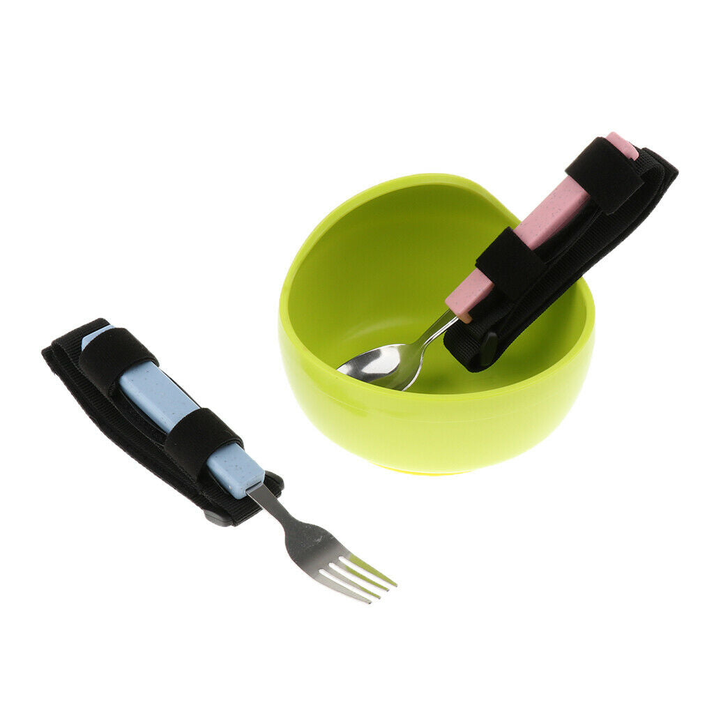 Spoon Help Self-stabilizing Utensils Adaptive Meals Help Disability