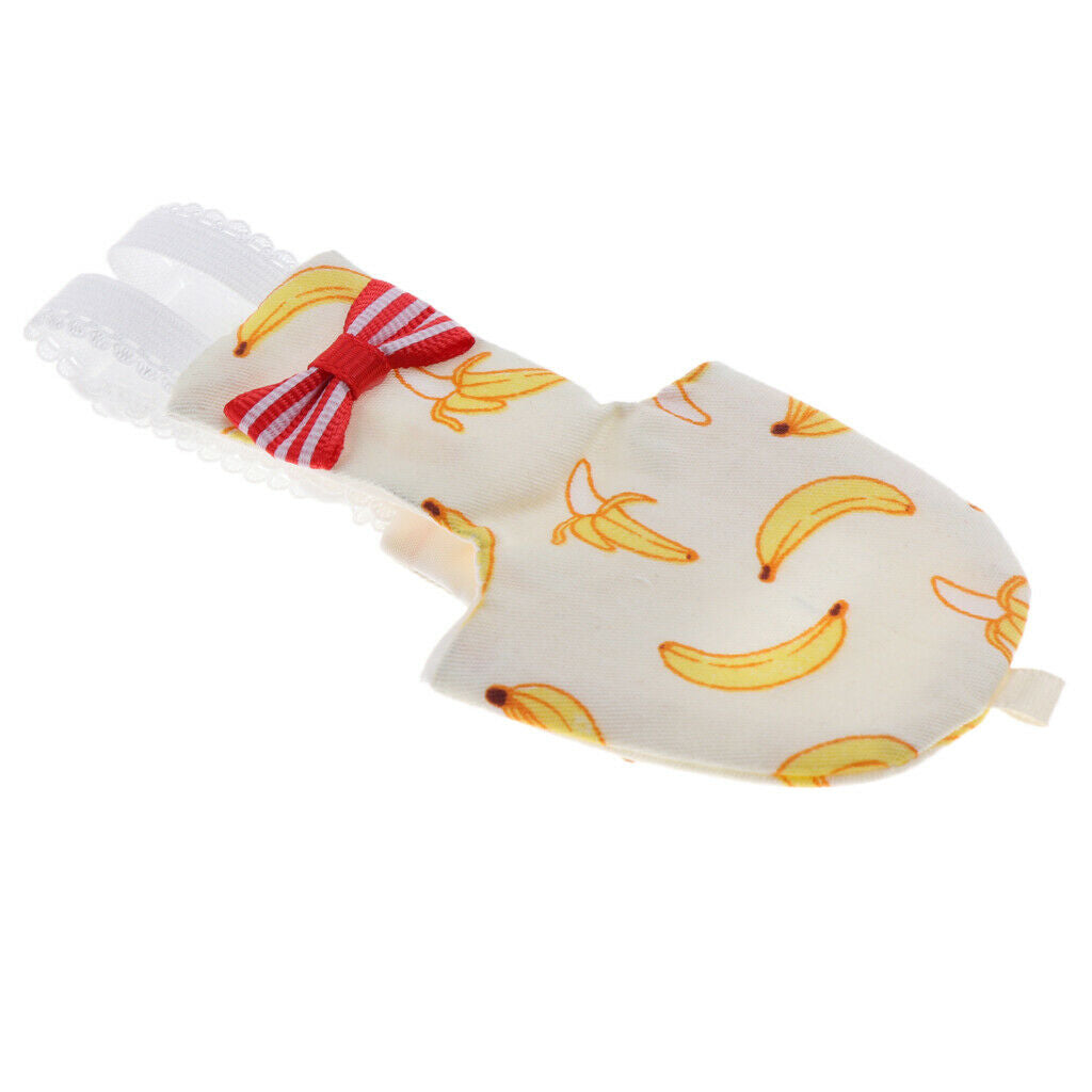 Parrot Diaper Reusable Bird Nappies Suit for Small to Large Birds Banana S