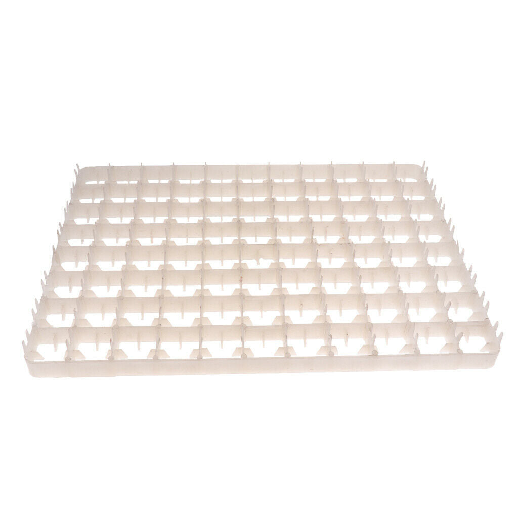 Grids Egg Incubator Tray Quail Duck Poultry Tray Egg Storage Container