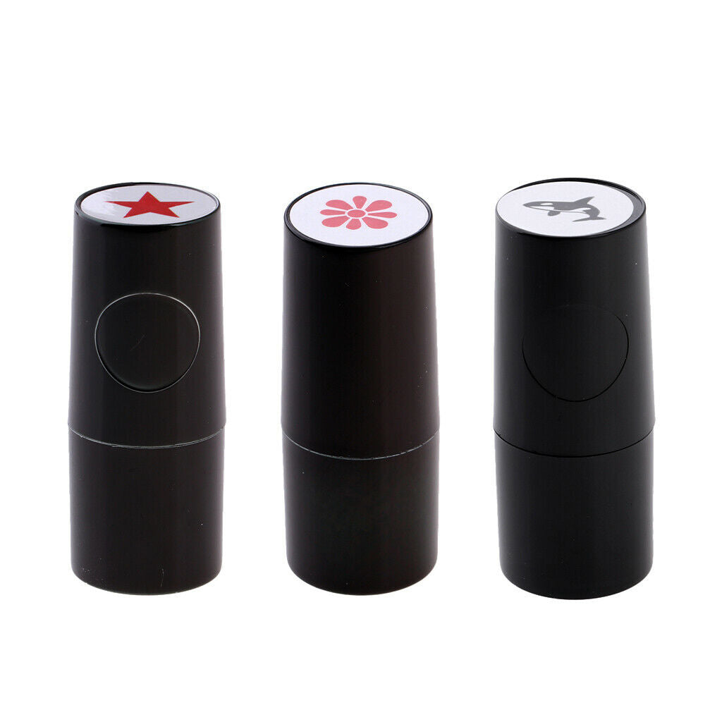 3pcs/Set Long Lasting Golf Ball Stamper 2.1cm/0.83 inch Golf Stamp Marker